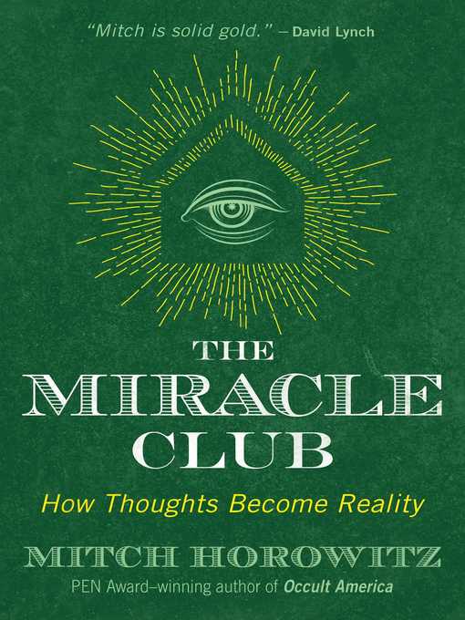 Title details for The Miracle Club by Mitch Horowitz - Available